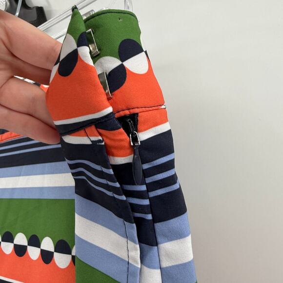 IZOD Golf Women's Striped Skort Size 14 Multicolor Stretch Polyester Blend - Picture 4 of 13